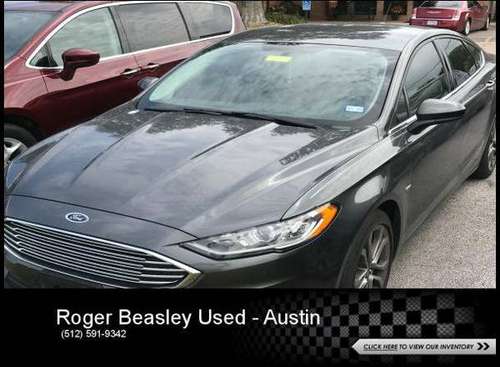 2017 Ford Fusion S for sale in Austin, TX