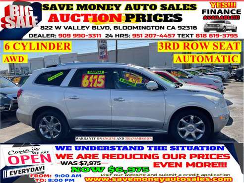2010 BUICK ENCLAVE>6 CYLDS>3RD ROW SEAT>CALL 24HR - cars & trucks -... for sale in BLOOMINGTON, CA