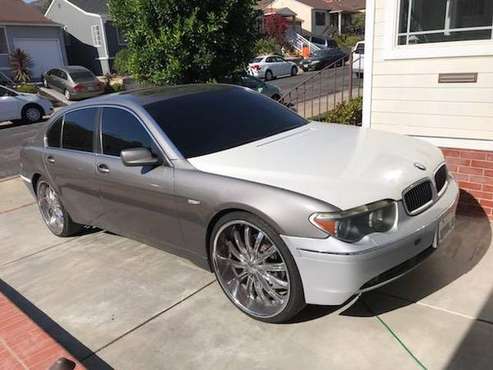 Bmw 745li 2002 - cars & trucks - by owner - vehicle automotive sale for sale in South San Francisco, CA