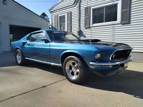 Real 1969 Mustang Mach 1 for sale in Lake City, MI