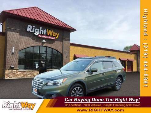2016 Subaru Outback 3.6R Limited - cars & trucks - by dealer -... for sale in Highland, IL
