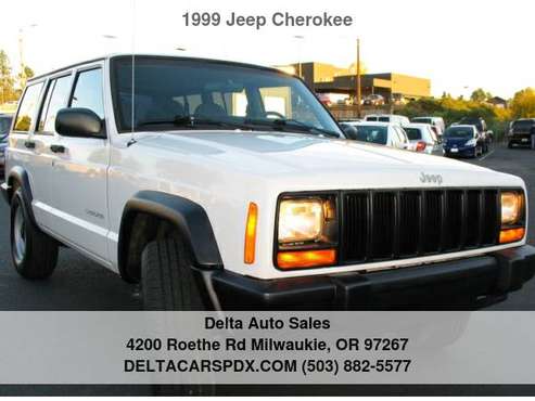 1999 Jeep Cherokee XJ 4dr SE 4WD 1 Owner 108KMiles - cars & trucks -... for sale in Milwaukie, OR