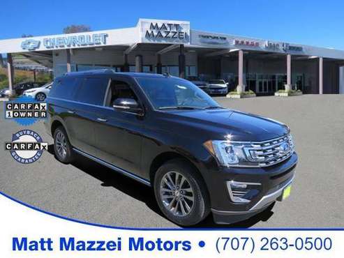 2019 Ford Expedition Max SUV Limited (Agate Black Metallic) - cars &... for sale in Lakeport, CA