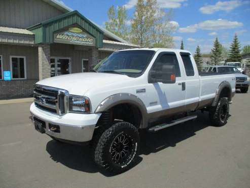 2006 ford f250 f-250 diesel headstuds lifted xcab long 4x4 out state for sale in Forest Lake, MN