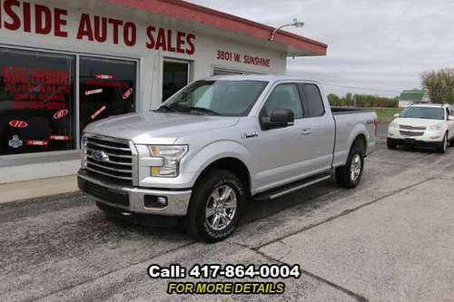 2015 Ford F-150 XLT 4WD SuperCab Truck - Backup Camera - cars & for sale in Springfield, MO