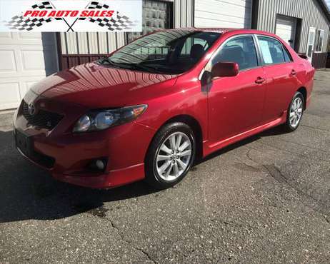2010 Toyota Corolla S - cars & trucks - by dealer - vehicle... for sale in Wadena, ND