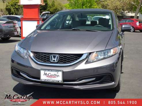 2014 Honda Civic Sedan LX - - by dealer - vehicle for sale in San Luis Obispo, CA