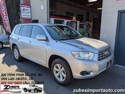 ►2008 TOYOTA HIGHLANDER BASE 3.5L V6 2WD W/ 3RD ROW- SEATS 7-ONLY... for sale in San Luis Obispo, CA
