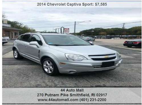 2014 Chevrolet Captiva Sport LT 4dr SUV 115611 Miles for sale in Smithfield, RI