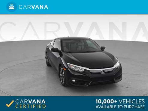 2016 Honda Civic EX-T Coupe 2D coupe Black - FINANCE ONLINE for sale in York, PA