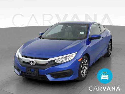 2018 Honda Civic LX Coupe 2D coupe Blue - FINANCE ONLINE - cars &... for sale in Blountville, TN