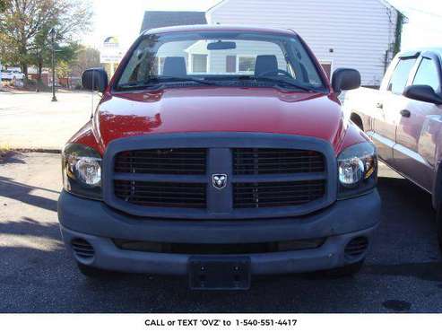 2007 *DODGE RAM 1500* Pickup SLT 2WD (Flame Red) - cars & trucks -... for sale in Bedford, VA