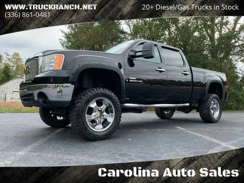 *LIFTED* 2009 GMC Sierra 2500 SLT 4x4 Crew Cab *TUNED* HEATED LEATHER for sale in Trinity, NC