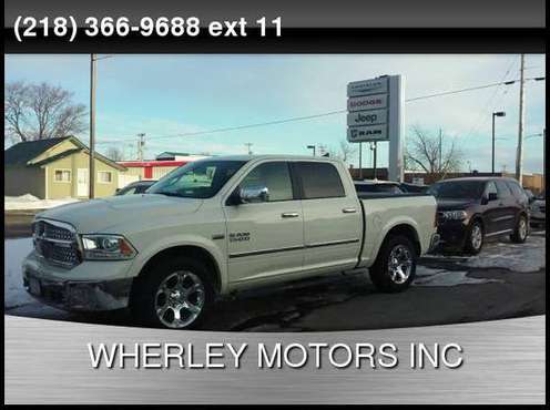 2016 RAM 1500 Laramie - cars & trucks - by dealer - vehicle... for sale in International Falls, MN