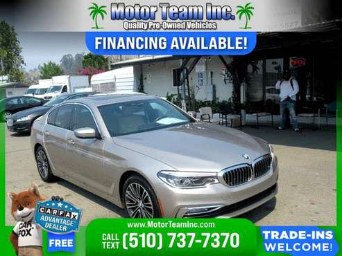 485/mo - 2017 BMW 5 Series 540i 540 i 540-i Sedan PRICED TO SELL! for sale in Hayward, CA