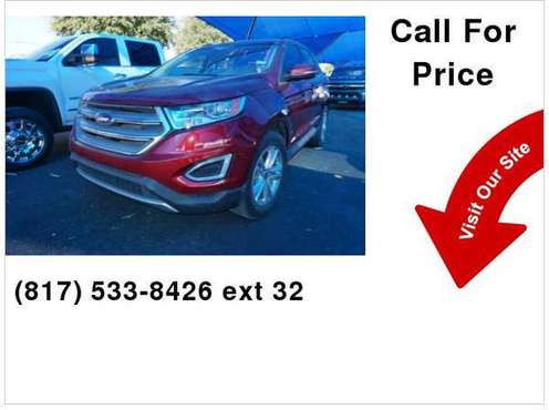 2016 Ford Edge SEL - cars & trucks - by dealer - vehicle automotive... for sale in Decatur, TX