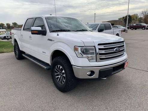 2014 FORD F-150 LARIAT CREW - cars & trucks - by dealer - vehicle... for sale in Lancaster, IA