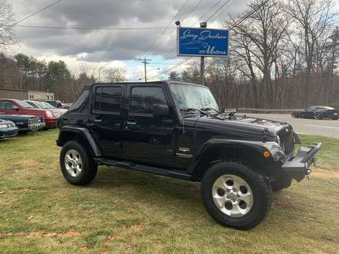 2015 Jeep Wrangler Unlimited 4WD 4dr Sahara - cars & trucks - by... for sale in Charlton, MA