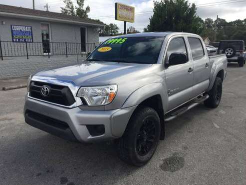 2015 TOYOTA TACOMA SR5 PRERUNNER DOUBLE CAB 4 DOOR W ONLY 73K MILES!... for sale in Wilmington, NC