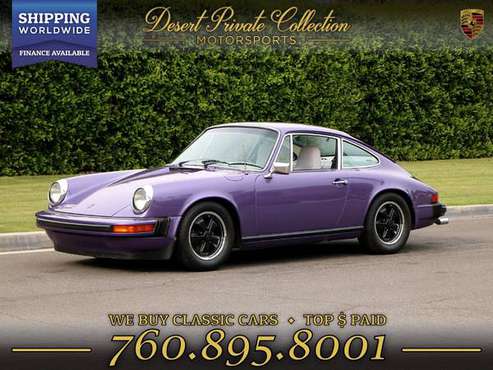 1976 Porsche 912 E Coupe Coupe at a HUGE DISCOUNT! for sale in Palm Desert, NY