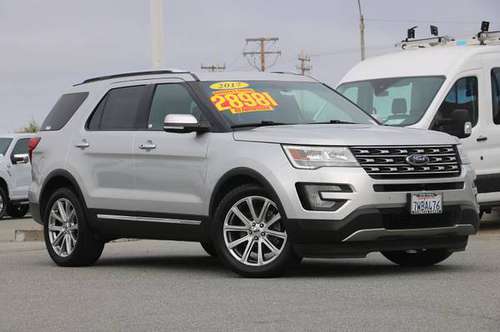 2017 Ford Explorer Silver Great price! - - by dealer for sale in Seaside, CA