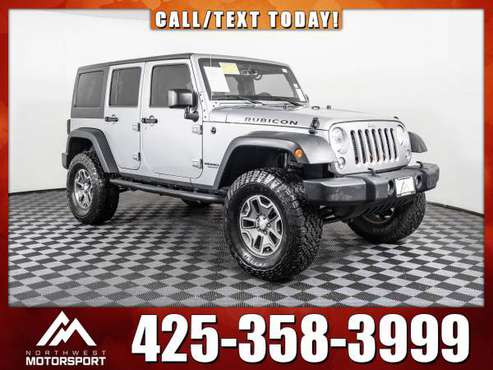 *4WD* Lifted 2014 *Jeep Wrangler* Unlimited Rubicon 4x4 - cars &... for sale in Lynnwood, WA