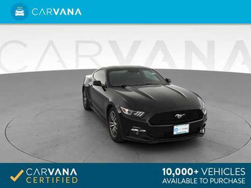 2015 Ford Mustang EcoBoost Coupe 2D coupe Black - FINANCE ONLINE for sale in Bowling green, OH