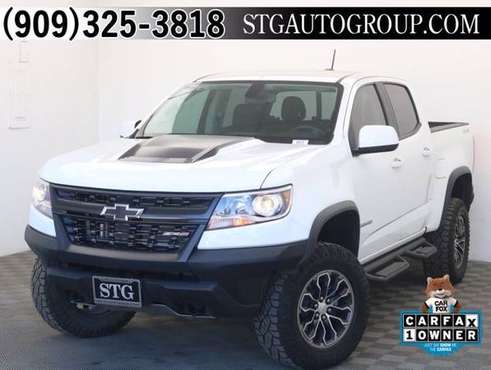2019 Chevrolet Colorado 4x4 4WD Chevy Truck ZR2 Crew Cab - cars &... for sale in Montclair, CA
