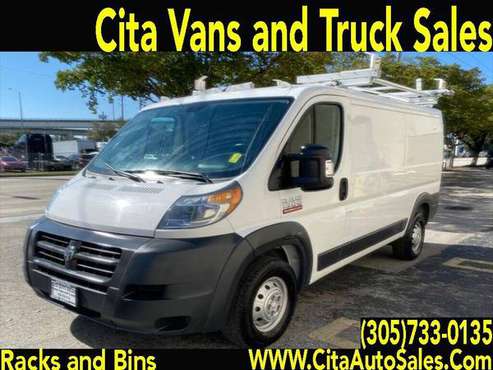 2016 RAM ProMaster Cargo 1500 136 WB 3dr Low Roof Cargo Van cargo for sale in Medley, FL