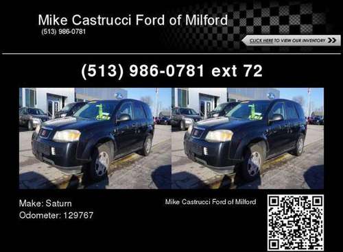 2006 Saturn Vue Base - cars & trucks - by dealer - vehicle... for sale in Milford, OH