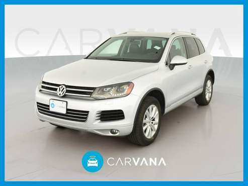2013 VW Volkswagen Touareg VR6 Lux Sport Utility 4D suv Silver for sale in Austin, TX