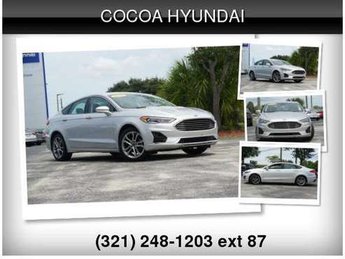 2019 Ford Fusion SEL - cars & trucks - by dealer - vehicle... for sale in Cocoa, FL