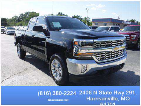 2016 Chevrolet Silverado 1500 Double Cab 4WD LT Pickup 4D 6 1/2 ft Tra for sale in Harrisonville, MO