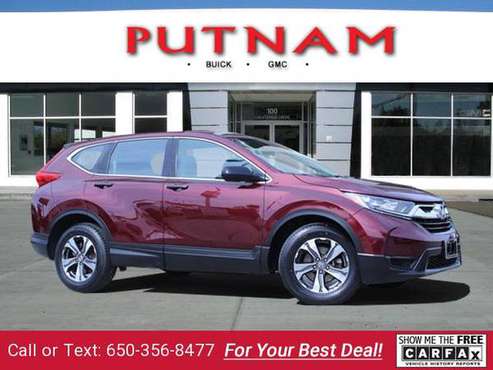 2018 Honda Crv Sport Utility LX suv Maroon - - by for sale in Burlingame, CA