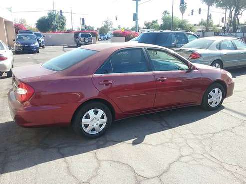 2004 TOYOTA CAMRY..RUNS EXCELLENT..4CYL.GREAT GAS MILEAGE... - cars... for sale in Phoenix, AZ