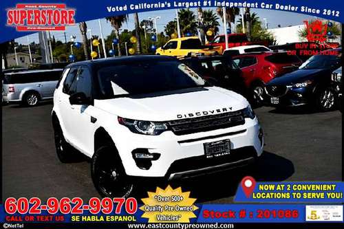 2017 LAND ROVER DISCOVERY SPORT HSE SUV-EZ FINANCING-LOW DOWN! -... for sale in EL CAJON, AZ