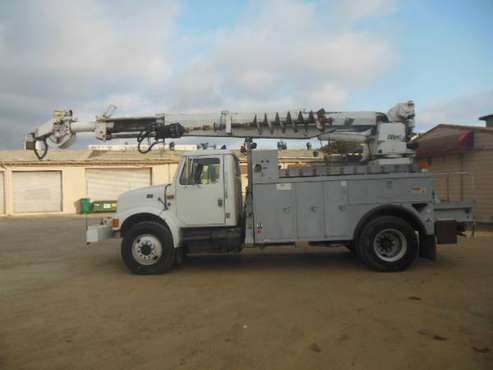 1995 INTERNATIONAL AUGER UTILITY TRUCK #355 - cars & trucks - by... for sale in San Leandro, AZ
