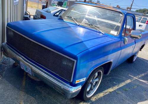 1981 Chevy C10 - cars & trucks - by owner - vehicle automotive sale for sale in Wedderburn, OR