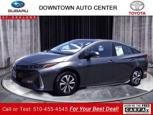 2017 Toyota Prius Prime Plus hatchback Magnetic Gray Metallic - cars for sale in Oakland, CA