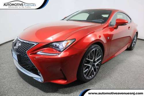 2017 Lexus RC, Infrared - - by dealer - vehicle for sale in Wall, NJ