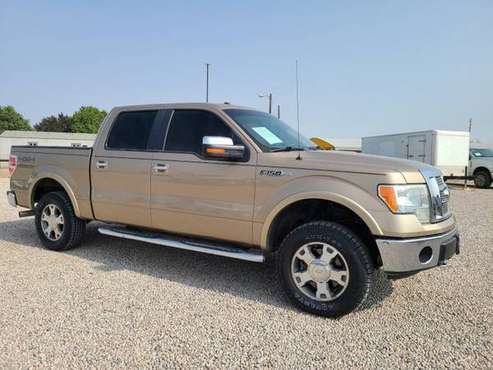 2012 Ford F-150 XLT 4x4 CREW 5.0 V8 LARIAT LEATHER - cars & trucks -... for sale in Brighton, WY
