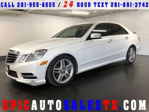 2013 MERCEDES-B E 550 4MAT with for sale in Cypress, TX