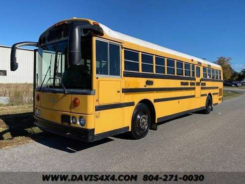 2004 THOMAS Bus Pusher Style Flat Nose Cab Over With Caterpillar -... for sale in Richmond, LA
