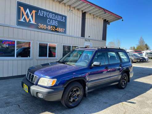 2001 Subaru Forester Limited 2 5L H4 AWD 5-Speed Manual 1Owner for sale in Vancouver, OR