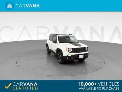 2016 Jeep Renegade Trailhawk Sport Utility 4D suv White - FINANCE for sale in Charleston, SC