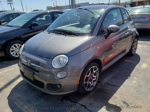 2012 FIAT 500 2dr Hatchback Sport Gray - - by for sale in Woodbridge, District Of Columbia