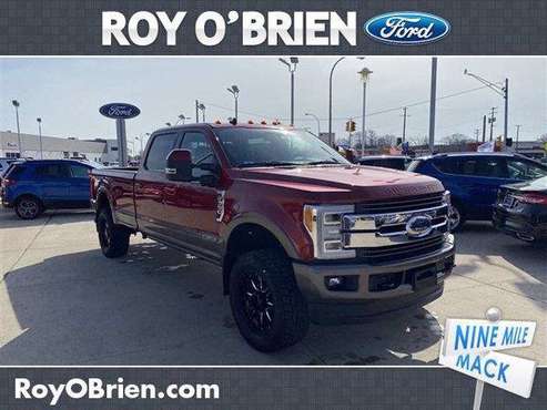 2019 Ford Super Duty F-350 SRW truck King Ranch - Ford Ruby - cars & for sale in St Clair Shrs, MI