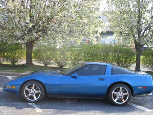 1992 Chevrolet Corvette Coupe V8 Blue for sale in Springfield, District Of Columbia