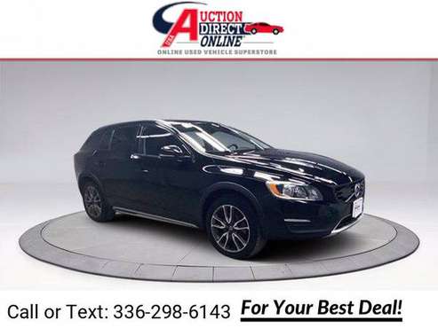 2017 Volvo V60 Cross Country T5 hatchback Black - - by for sale in Raleigh, NC