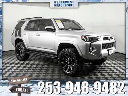 *ONE OWNER* Lifted 2019 *Toyota 4Runner* SR5 4x4 - cars & trucks -... for sale in PUYALLUP, WA